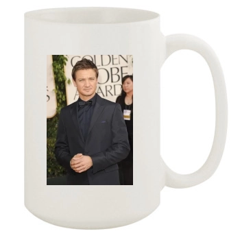 Jeremy Renner 15oz White Mug