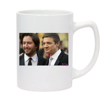 Jeremy Renner 14oz White Statesman Mug