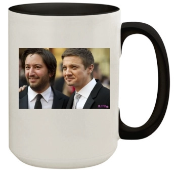 Jeremy Renner 15oz Colored Inner & Handle Mug