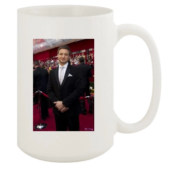 Jeremy Renner 15oz White Mug