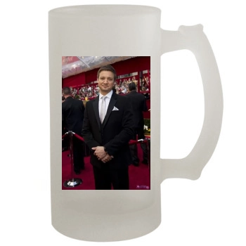 Jeremy Renner 16oz Frosted Beer Stein