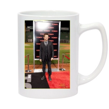 Jeremy Renner 14oz White Statesman Mug