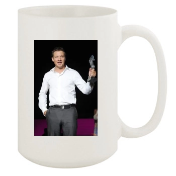 Jeremy Renner 15oz White Mug