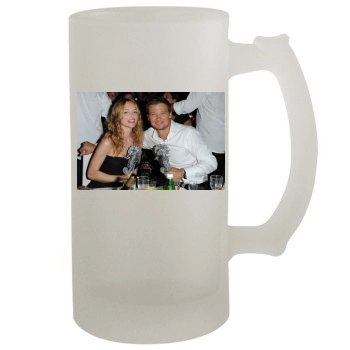 Jeremy Renner 16oz Frosted Beer Stein