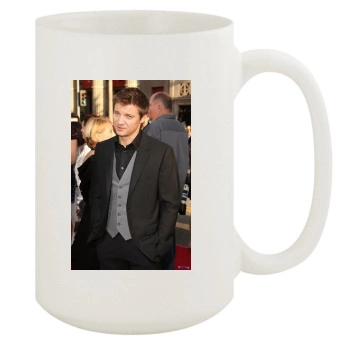 Jeremy Renner 15oz White Mug