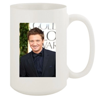 Jeremy Renner 15oz White Mug