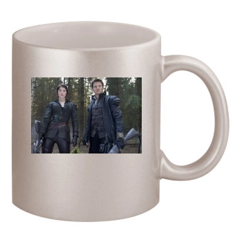 Jeremy Renner 11oz Metallic Silver Mug