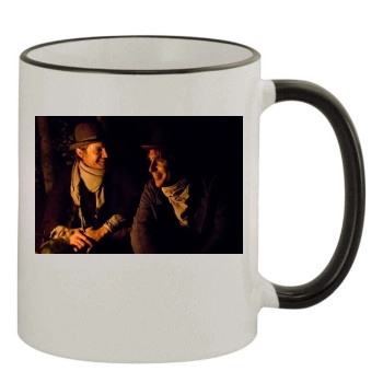 Jeremy Renner 11oz Colored Rim & Handle Mug