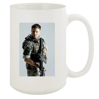 Jeremy Renner 15oz White Mug