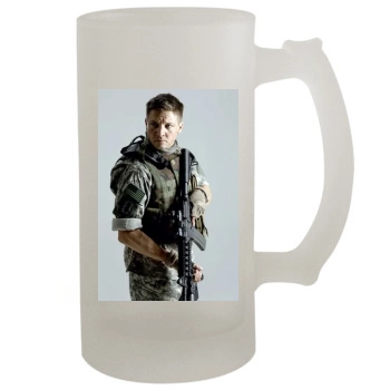 Jeremy Renner 16oz Frosted Beer Stein