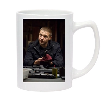 Jeremy Renner 14oz White Statesman Mug