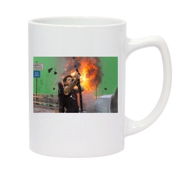 Jeremy Renner 14oz White Statesman Mug