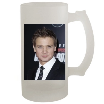 Jeremy Renner 16oz Frosted Beer Stein