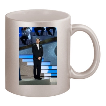 Jeremy Renner 11oz Metallic Silver Mug