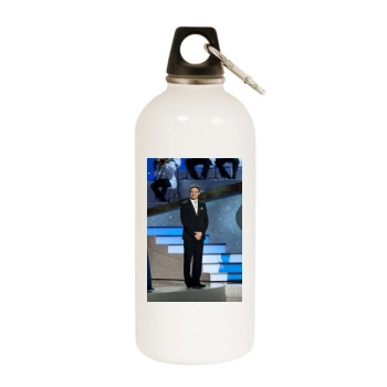 Jeremy Renner White Water Bottle With Carabiner