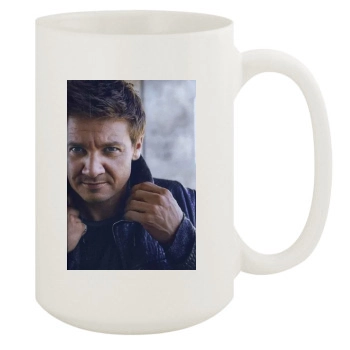 Jeremy Renner 15oz White Mug