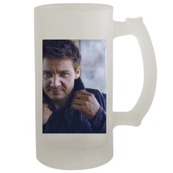 Jeremy Renner 16oz Frosted Beer Stein