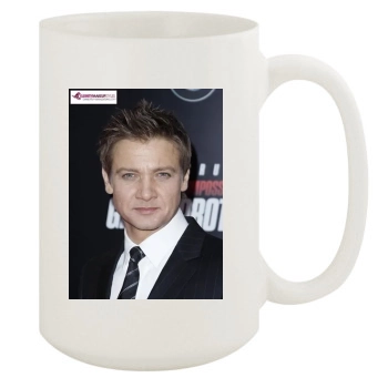 Jeremy Renner 15oz White Mug