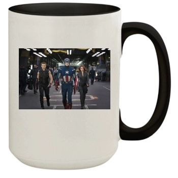 Jeremy Renner 15oz Colored Inner & Handle Mug