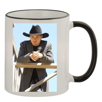 Jeremy Renner 11oz Colored Rim & Handle Mug