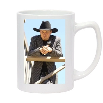 Jeremy Renner 14oz White Statesman Mug