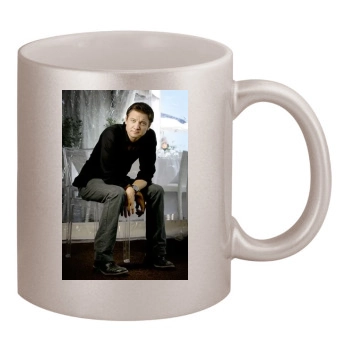 Jeremy Renner 11oz Metallic Silver Mug