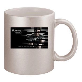 Jeremy Renner 11oz Metallic Silver Mug