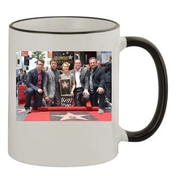 Jeremy Renner 11oz Colored Rim & Handle Mug