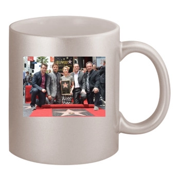 Jeremy Renner 11oz Metallic Silver Mug