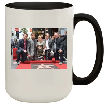 Jeremy Renner 15oz Colored Inner & Handle Mug