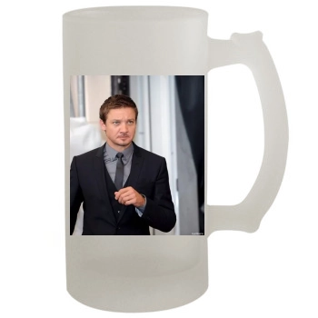 Jeremy Renner 16oz Frosted Beer Stein