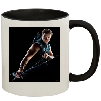 Jeremy Renner 11oz Colored Inner & Handle Mug
