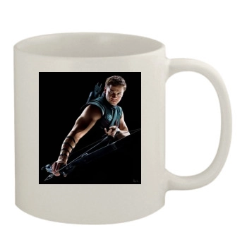 Jeremy Renner 11oz White Mug