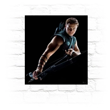 Jeremy Renner Metal Wall Art