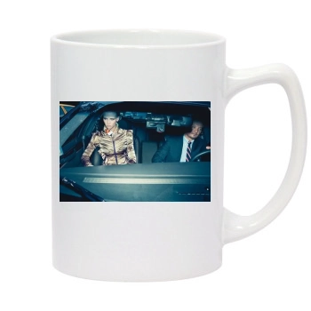 Jeremy Renner 14oz White Statesman Mug