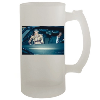 Jeremy Renner 16oz Frosted Beer Stein