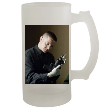 Jeremy Renner 16oz Frosted Beer Stein