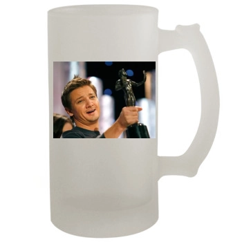 Jeremy Renner 16oz Frosted Beer Stein