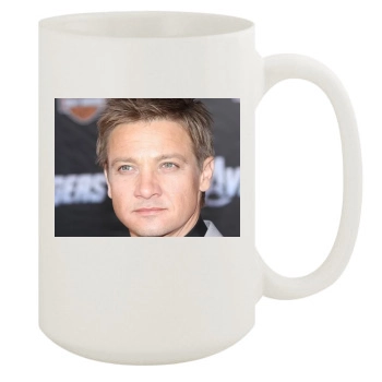 Jeremy Renner 15oz White Mug