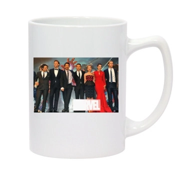 Jeremy Renner 14oz White Statesman Mug