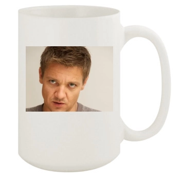 Jeremy Renner 15oz White Mug