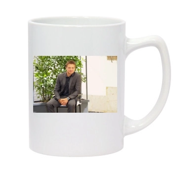 Jeremy Renner 14oz White Statesman Mug