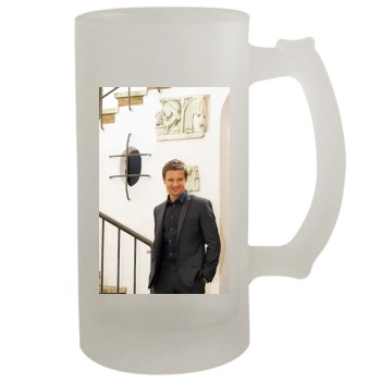 Jeremy Renner 16oz Frosted Beer Stein