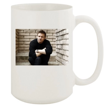 Jeremy Renner 15oz White Mug