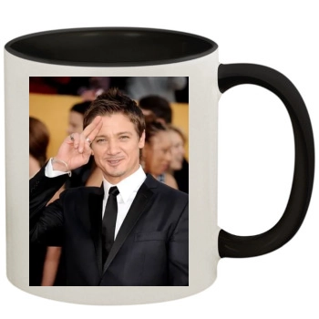 Jeremy Renner 11oz Colored Inner & Handle Mug