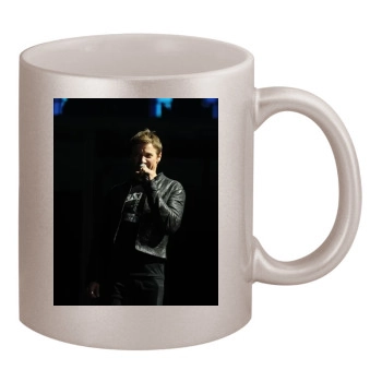 Jeremy Renner 11oz Metallic Silver Mug