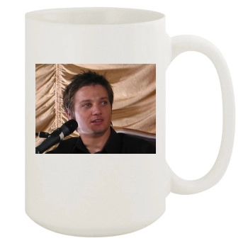 Jeremy Renner 15oz White Mug