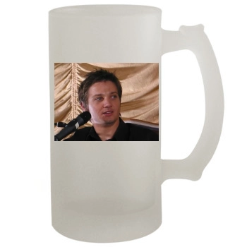 Jeremy Renner 16oz Frosted Beer Stein