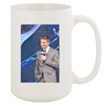 Jeremy Renner 15oz White Mug