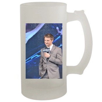 Jeremy Renner 16oz Frosted Beer Stein